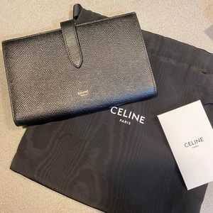 Celine Large Strap Wallet